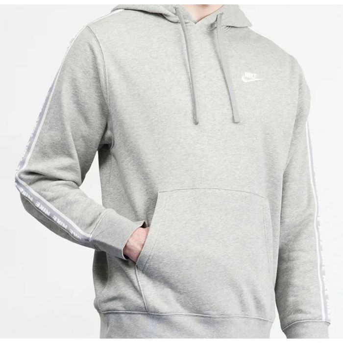 Sudadera con capucha - NIKE - Club Fleece - Hombre - Gris - 78% algodón/22% poliéster