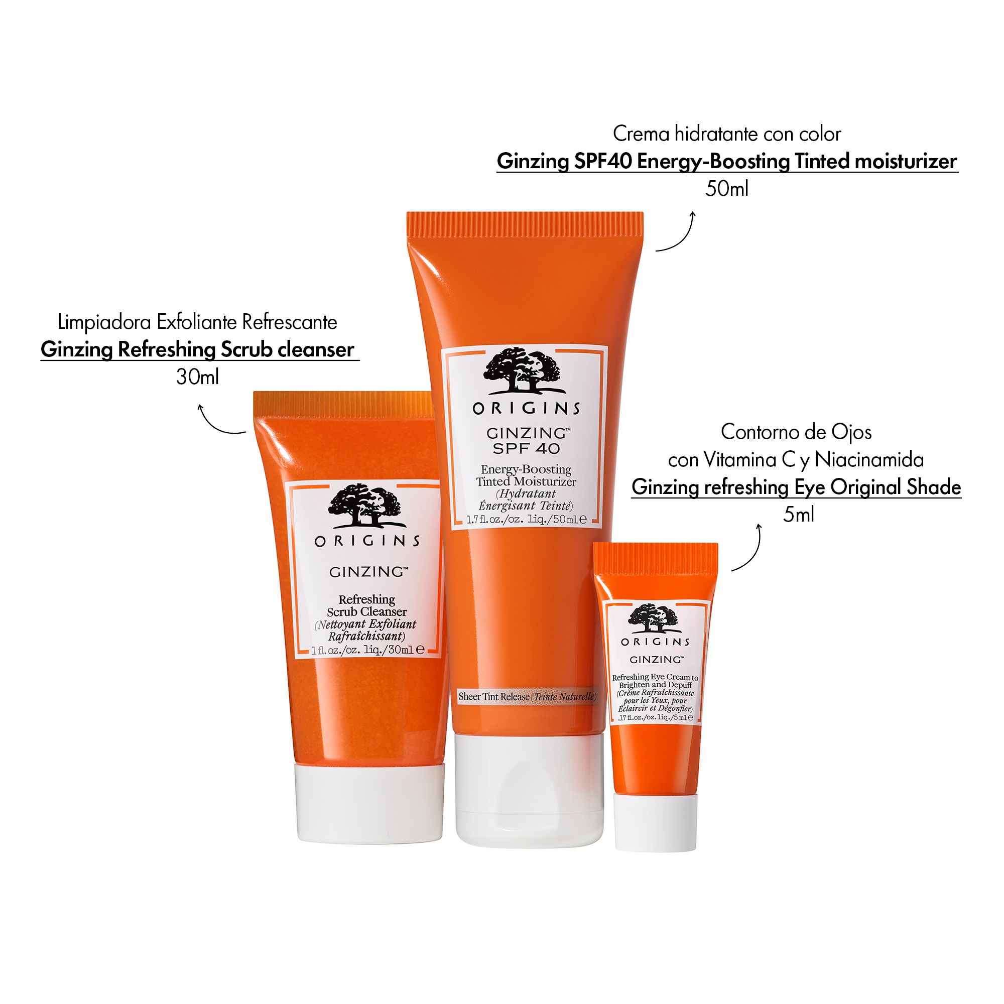 „Ginzing Illuminate Your Skin“ dovanų rinkinys Prabangūs dovanų rinkiniai