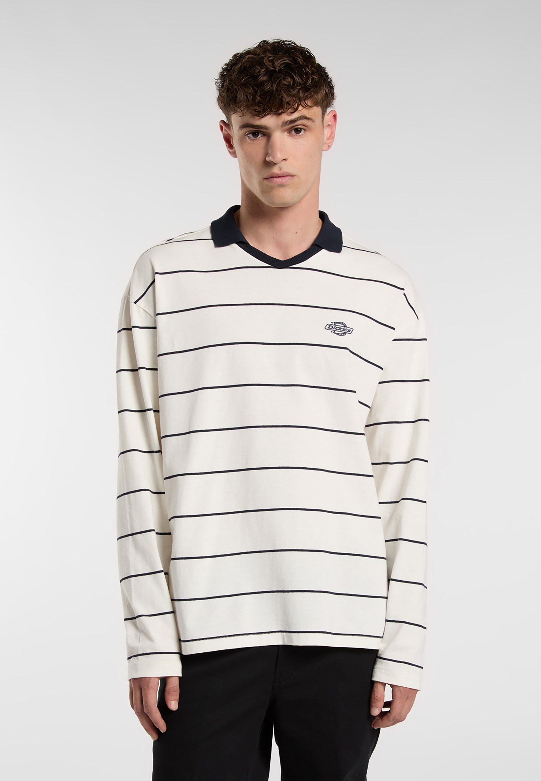 Dickies RUGBY - Shirt met lange mouwen - egret