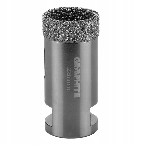 Otwornica diamentowa 28 mm x M14, GRAPHITE 55H308