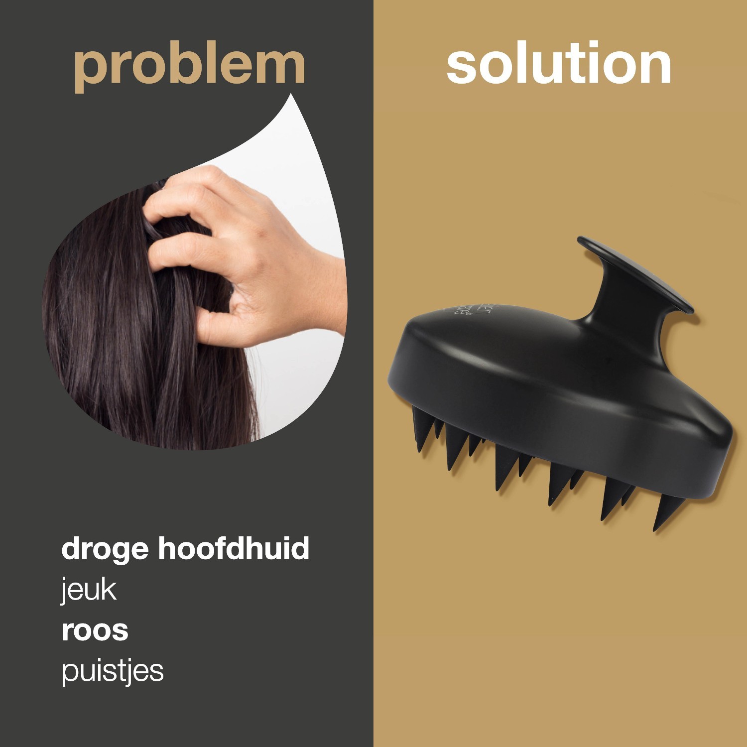 Australian Bodycare galvas ādas birste - 1 gab.