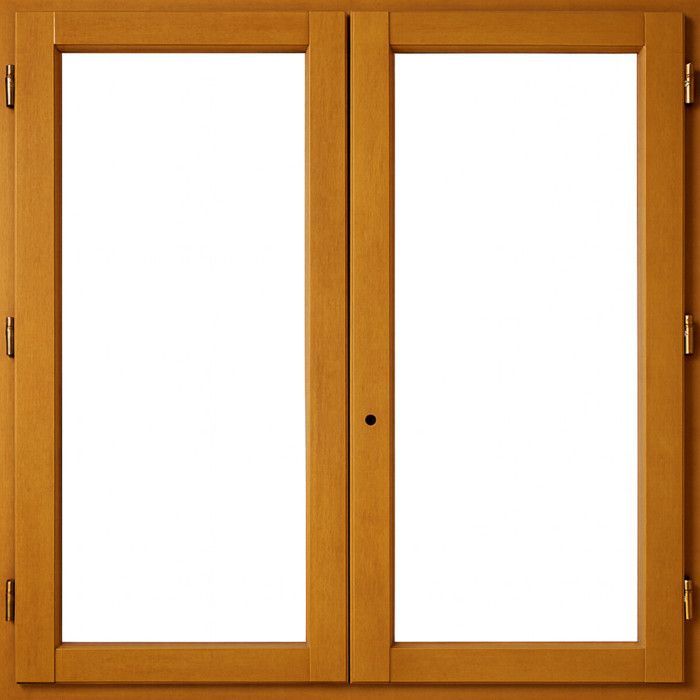 Ventana de madera con 2 paneles, 115 cm de alto x 100 cm de ancho, dimensiones del marco.