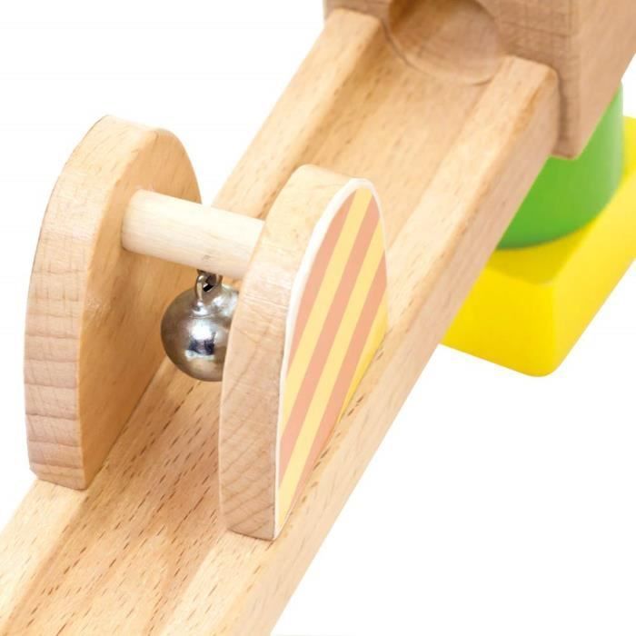 Jeu de construction - Bino - Marble Run - 40 pièces - Bois - Pour enfants à partir de 3 ans