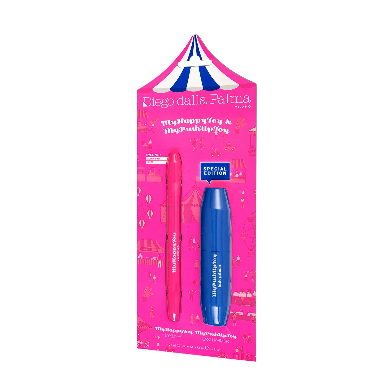 Occhi Kit Myhappytoy Eyeliner + Mini Primer - Cofanetto Make Up, Base per Mascara