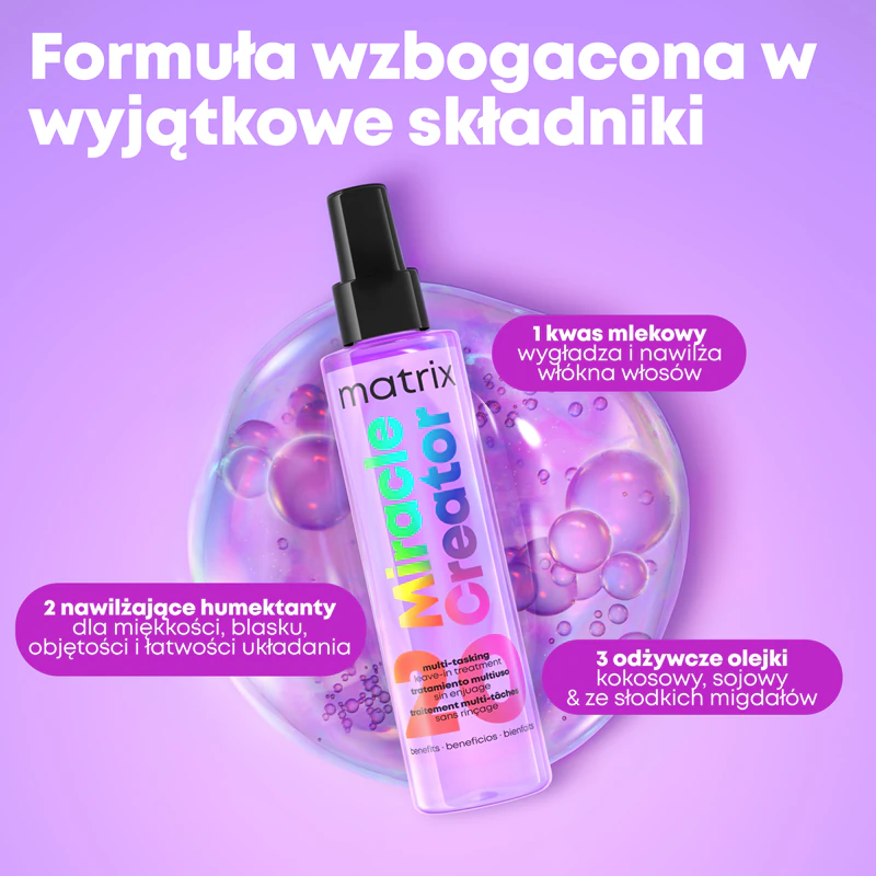 Matrix Miracle Creator Spray multifunktionales Haarpflegespray