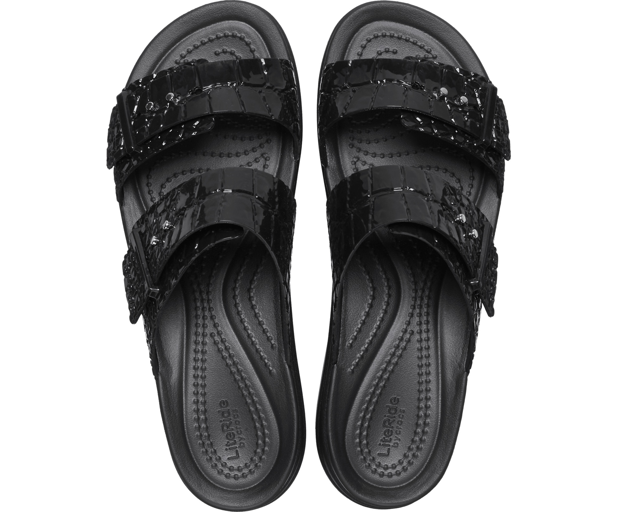 Brooklyn Croco Shine Buckle
