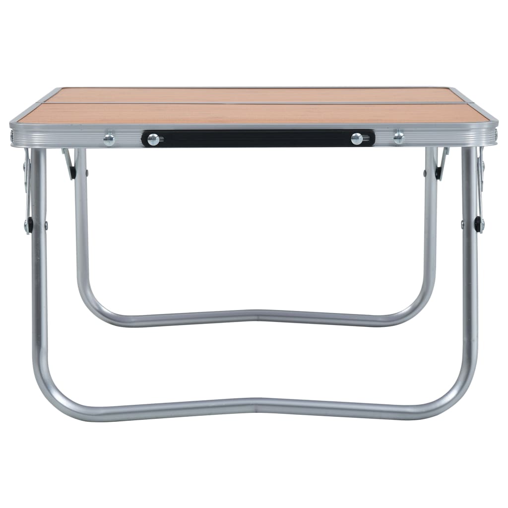  Vidaxl foldbart campingbord i aluminium