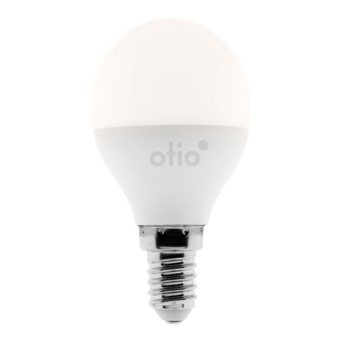 Bombillas LED inteligentes WiFi OTIO - Paquete de 2 - Casquillo E14 - 5,5 W - Control por app - Compatible con Google Home