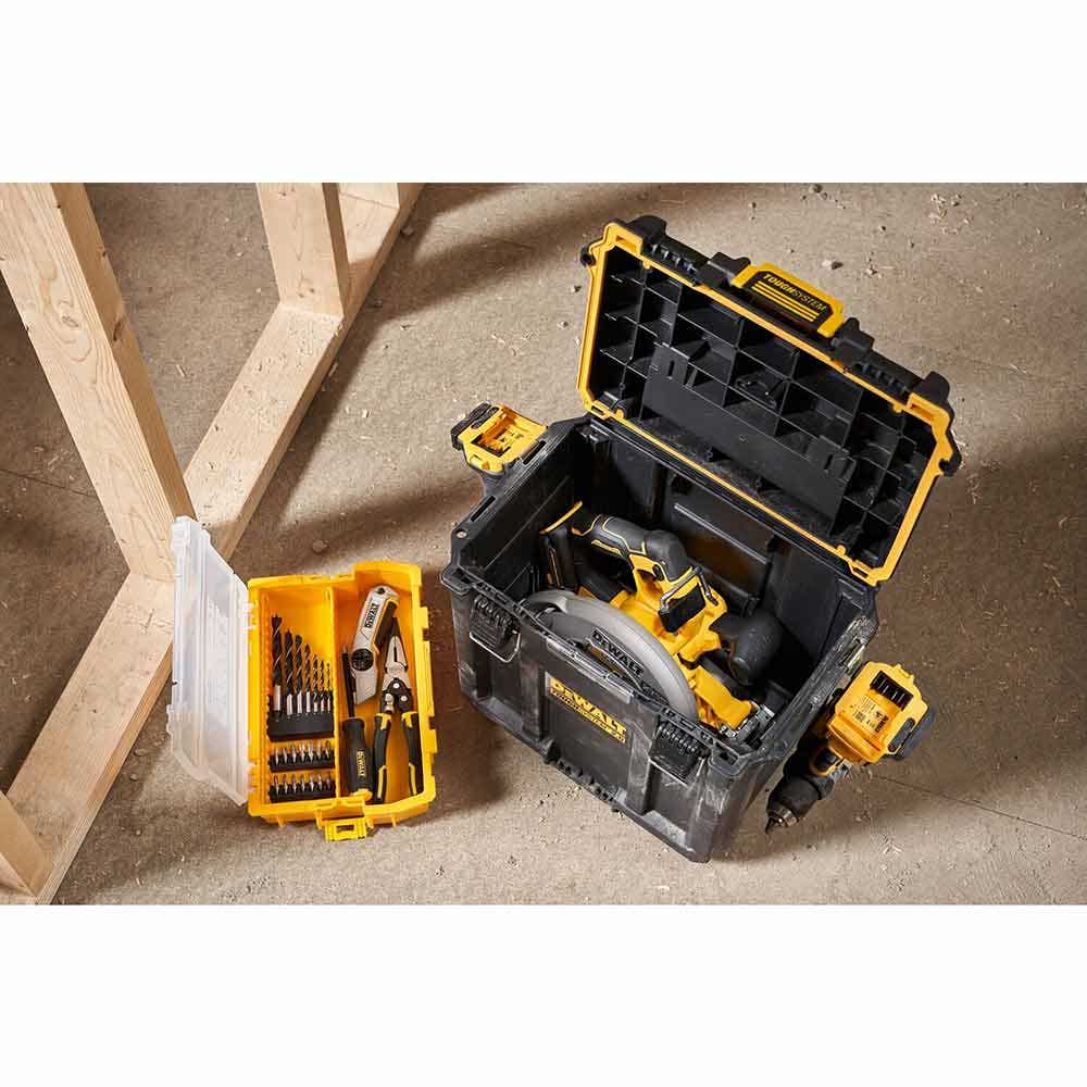 DEWALT TOUGHSYSTEM 2.0 Verktøykasse i halv bredde DWST08035-1