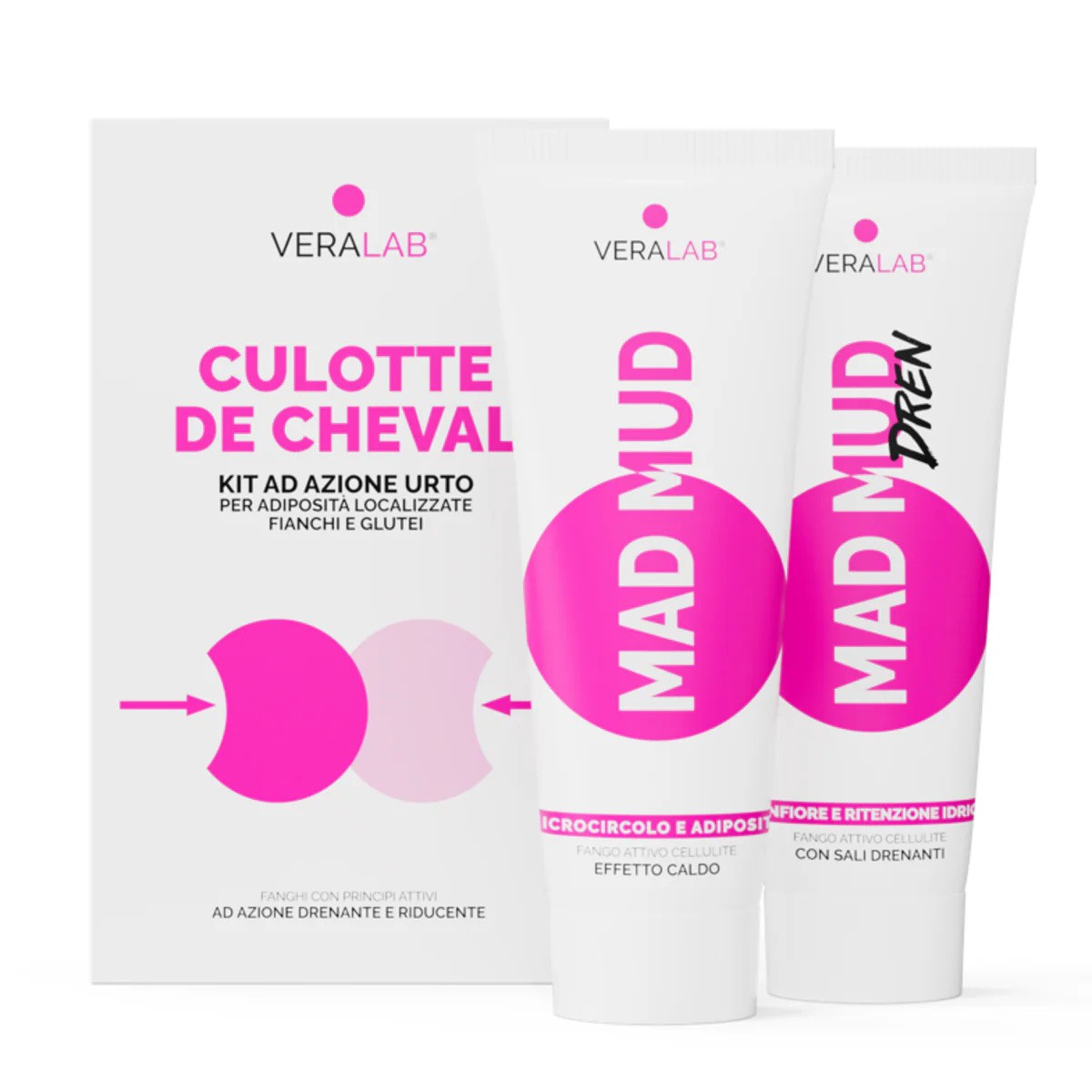 Anticellulite Culotte De Cheval - Fango gambe e glutei