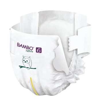 Pañales ecológicos Bambo Nature para niños y niñas, 0% perfume, paquete XL, T6, 16 kg, 40 unidades.