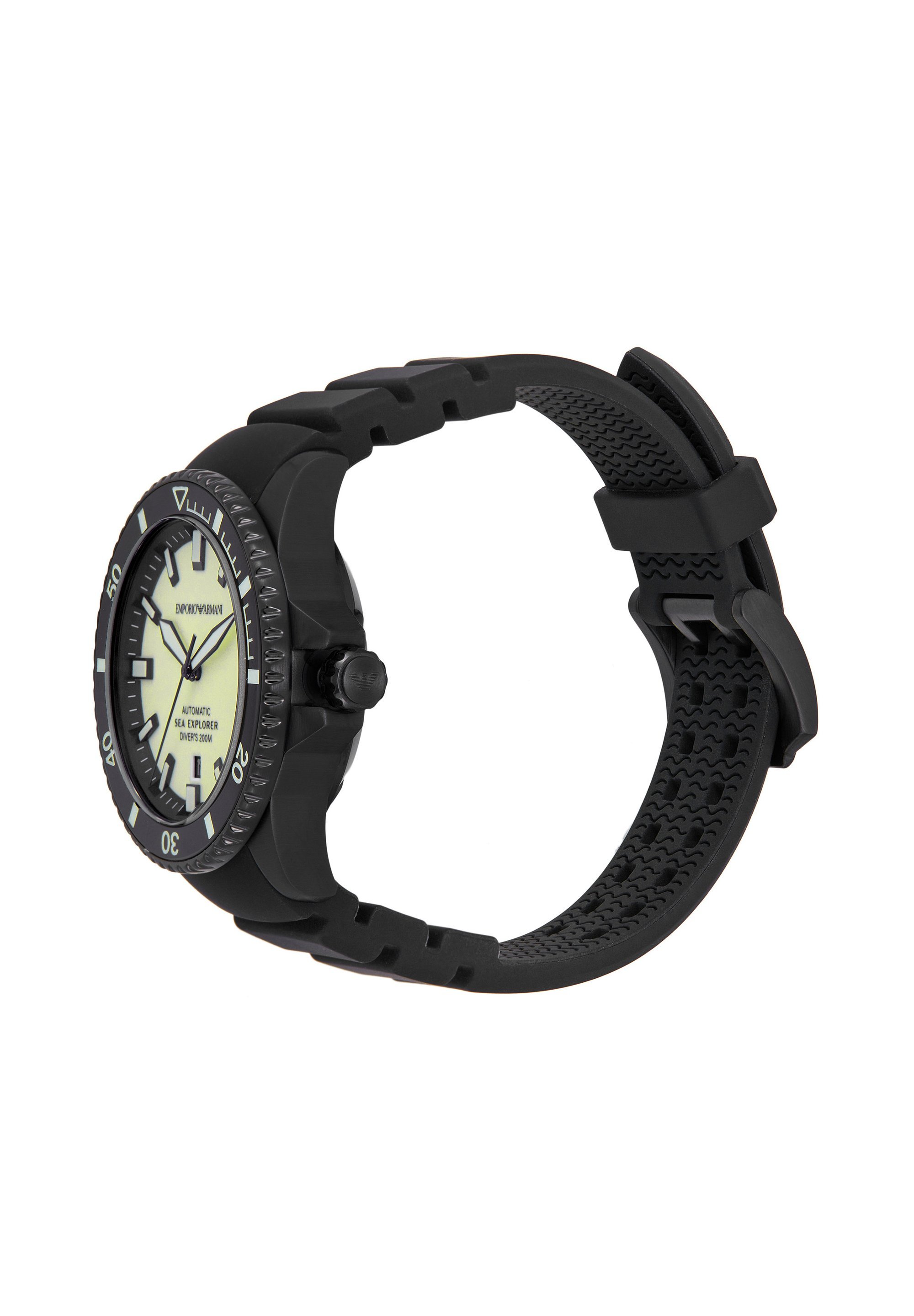 Emporio Armani SEA EXPLORER - Horloge - zwart