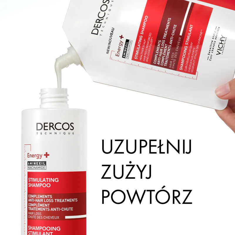 Vichy Dercos Energieke Versterkende Shampoo tegen Haaruitval