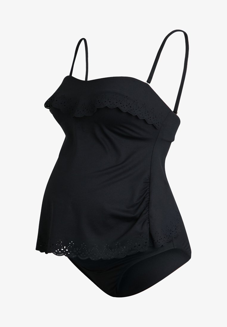 Cache Coeur BLOOM SET - Bikini - noir