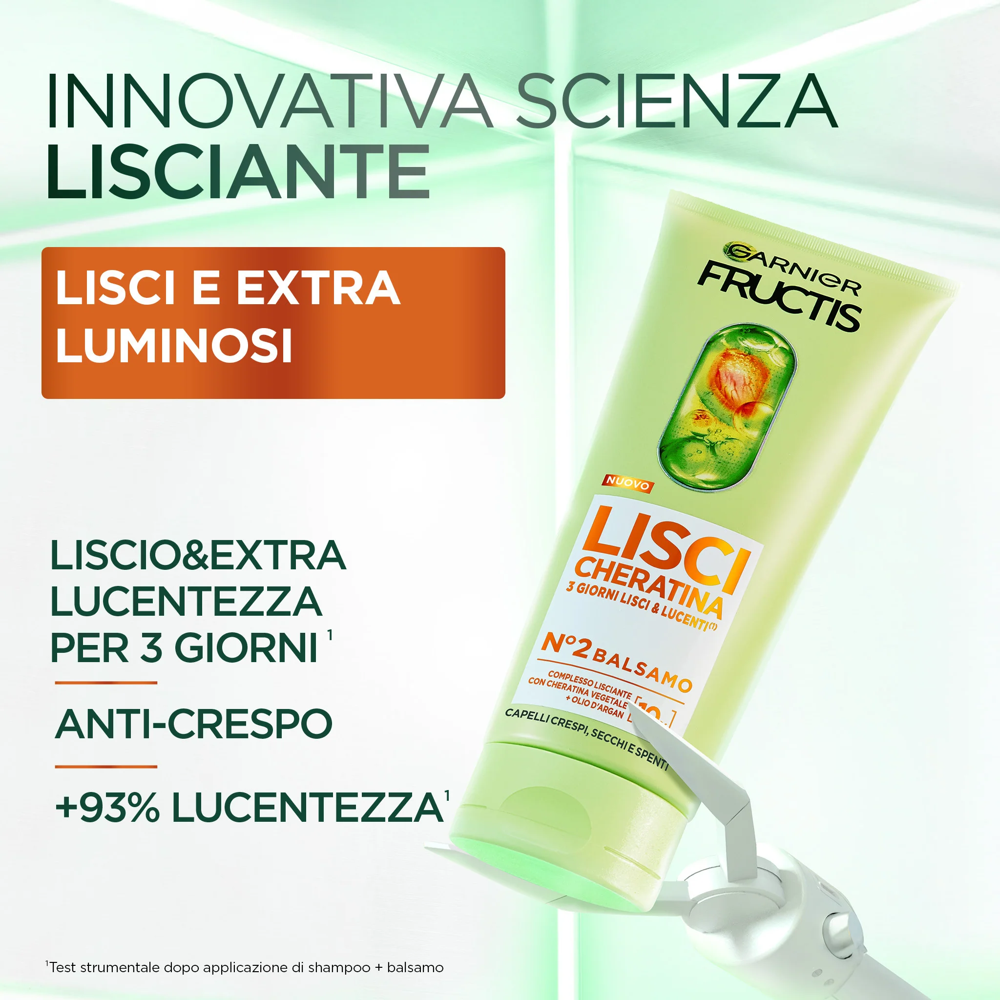 Fructis Fructis Lisci Cheratina Balsamo - Balsamo Lisciante Capelli