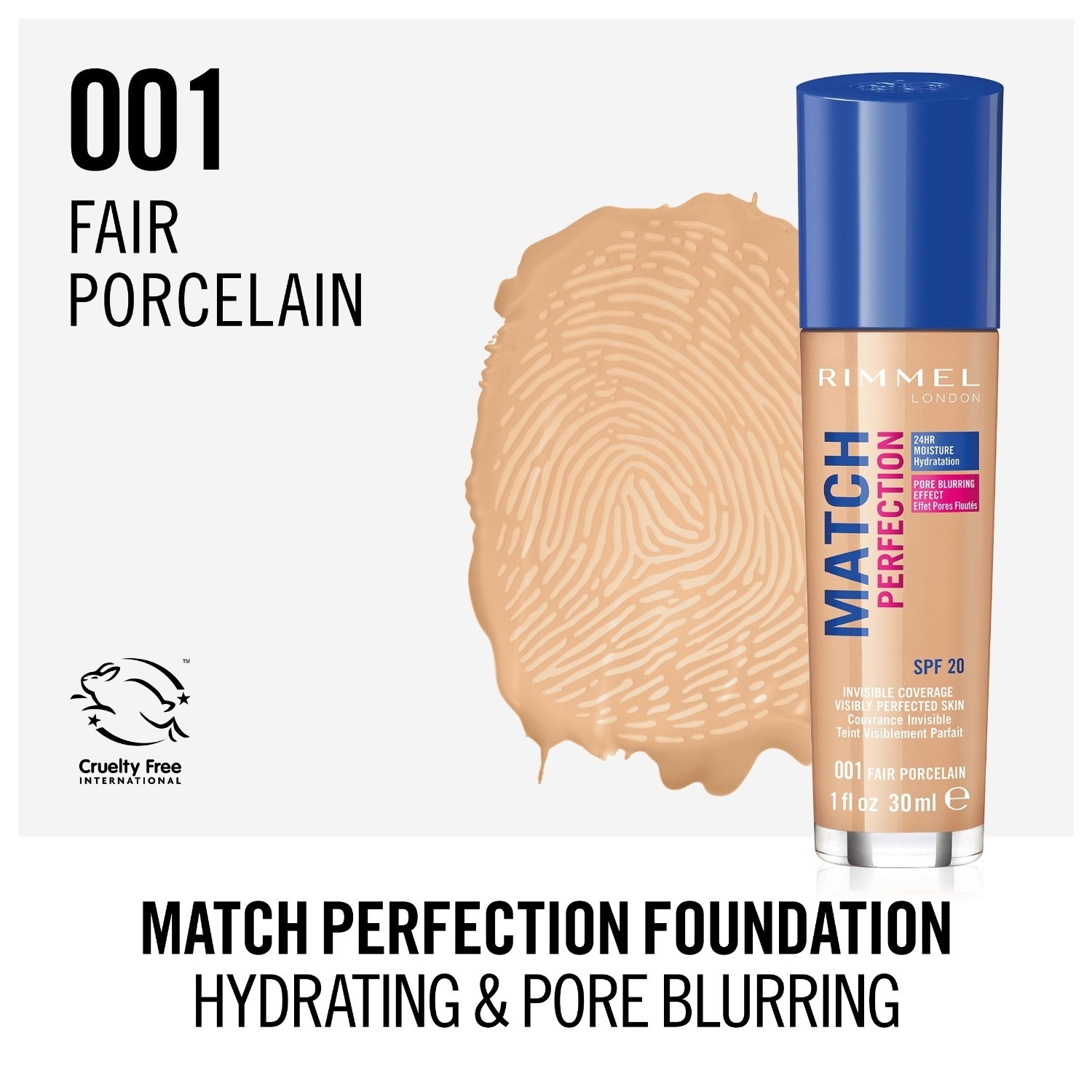 Rimmel London Foundation Match Perfection tekući puder - 30 ml
