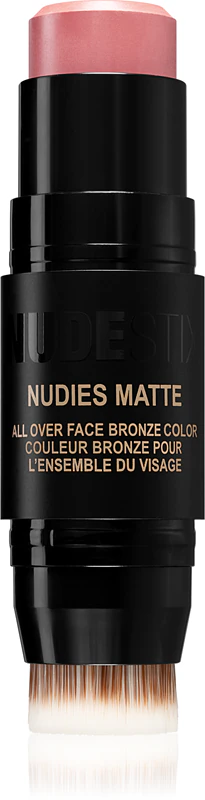 Nudestix Nudies Matte, cosmético multifuncional para maquiagem de olhos, lábios e rosto.
