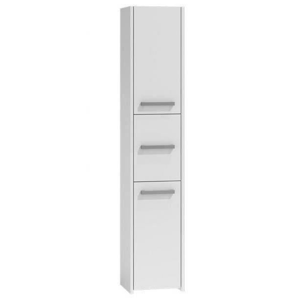 VERONA - Columna de baño 30x30x170 - Muebles de baño - Almacenamiento de baño - Armario de inodoro - Columna de almacenamiento