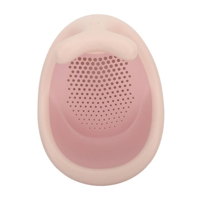 OMABETA Siège de bain bébé avec ventouses antiderapantes en forme de dessin animé pour une protection maximale