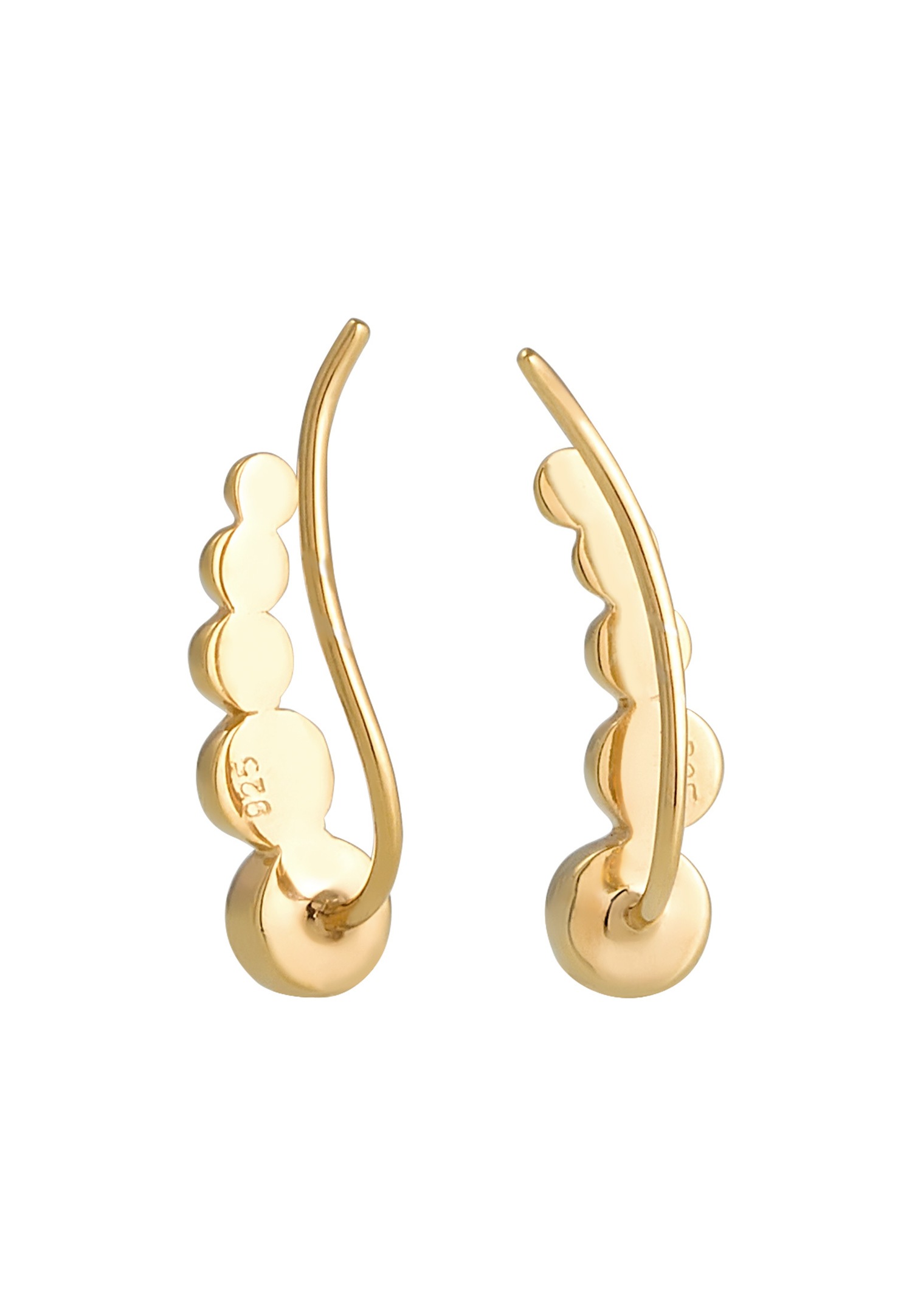 Elli Femme Tendance à l'Aspect Géo du Bal en Argent Sterling 925