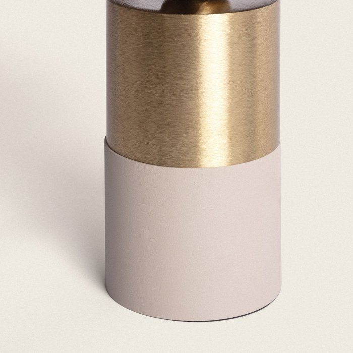 Lampe à Poser Métal Tanev Lis Beige