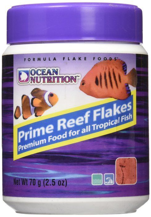 Alimento para peces - Nutrición marina - Copos - 70 g - Proteínas marinas - Realza los colores