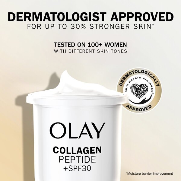 Olay POP dnevna krema s kolagenskimi peptidi SPF30, polnilo, 50 ml, za vse tipe kože