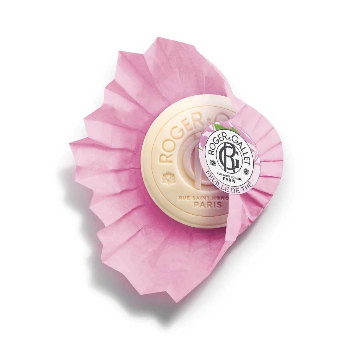 ROGER & GALLET R&G Feuille De Thé Jabón de bienestar 100 g Limpiador de manos y cuerpo