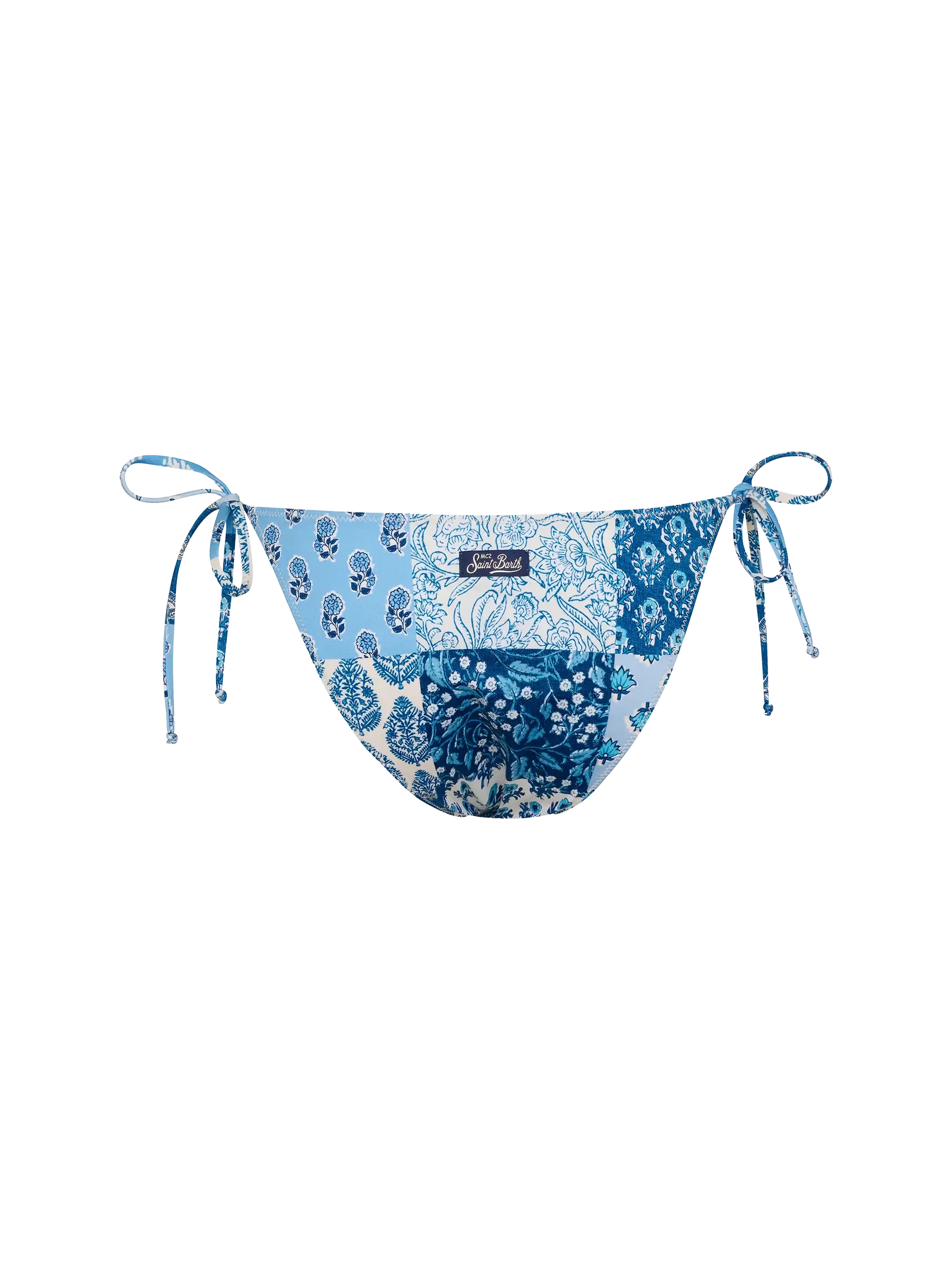 Bañador tipo slip clásico Virgo con estampado floral.