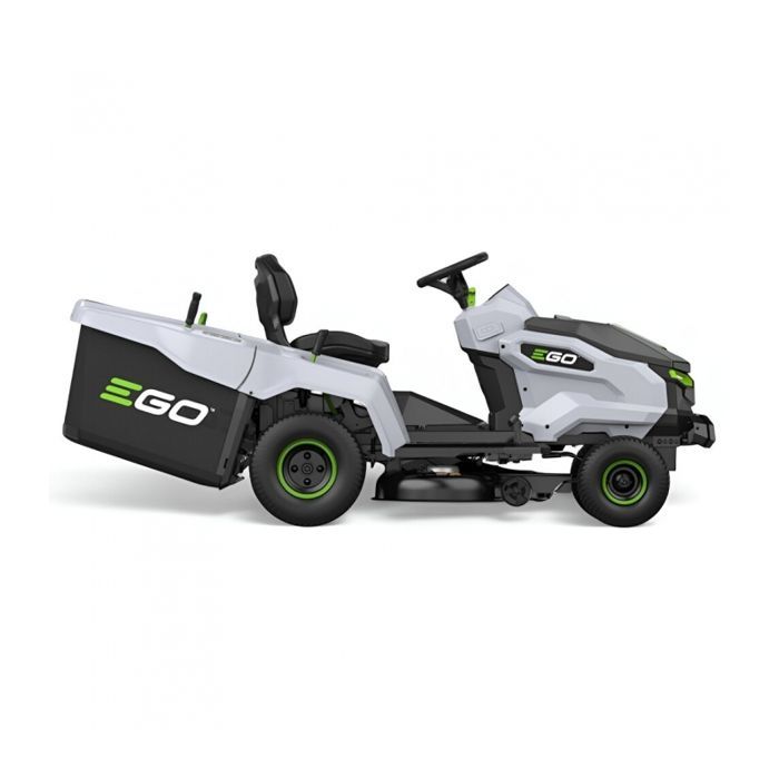 PACK Tracteur tondeuse autoportée 98 cm, Bac 300 litres et mulching, 6 batteries 12Ah et chargeur rapide - EGO TR3801E-B