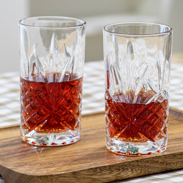 Long drink glasses, 350 ml, set of 6