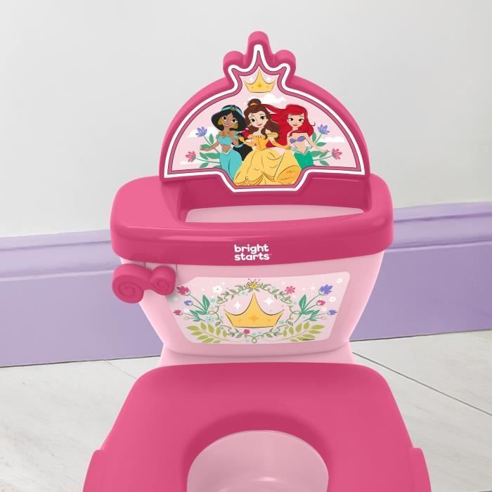 DISNEY BABY - PRINCIPESSE - Mini WC con riduttore per sedile incluso, 2 in 1, MySize, vasino rimovibile per una facile pulizia