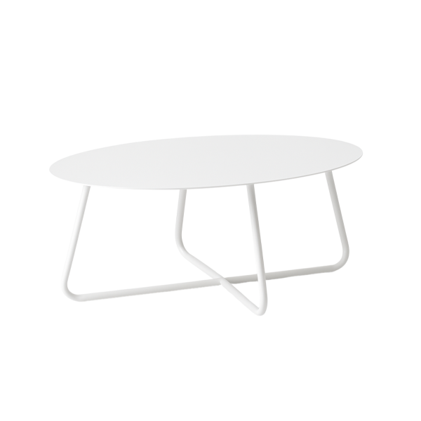Stolik Kawowy, Aluminiowa Konstrukcja - OVAL 9003