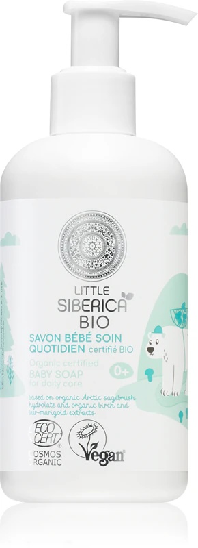 Natura Siberica Little Siberica BIO švelnus muilas vaikams nuo gimimo