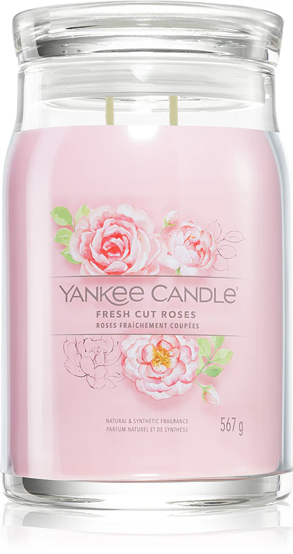 Yankee Candle Fresh Cut Roses Signature geurkaars