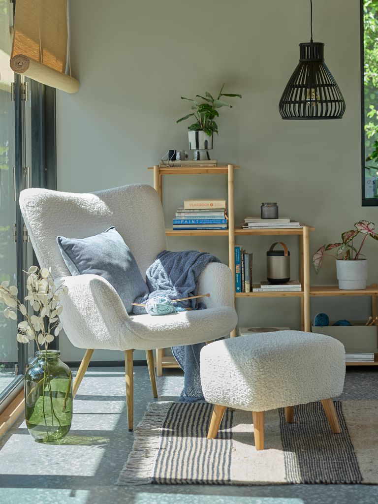 VILDSUND Tabure VILDSUND 52x41 ecru blago