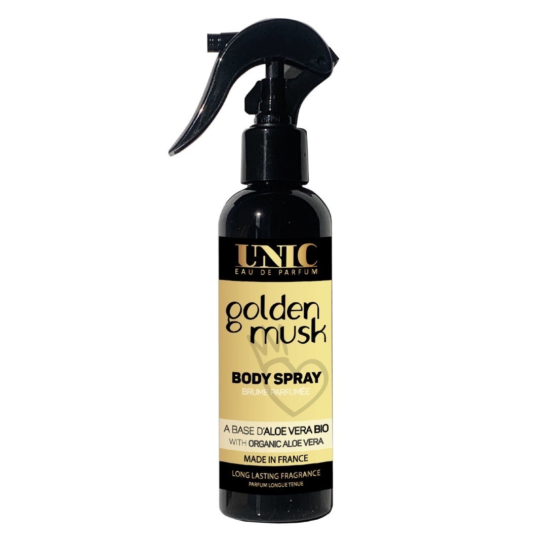 UNIC Zelta muska ķermeņa aerosols - 200 ml