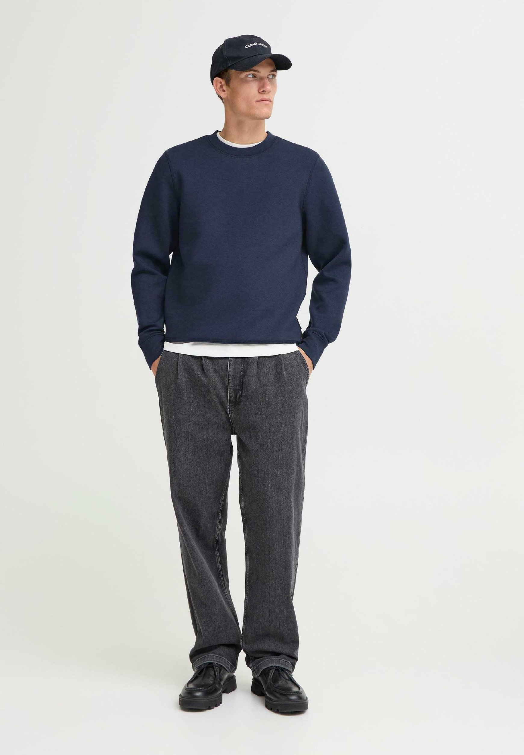 Casual Friday CFSEBASTIAN - Felpa - iris nero