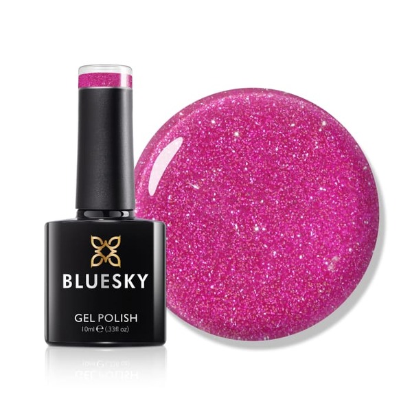 „Bluesky“ gelinis lakas – Sparkle Neon 03 – Rožinis