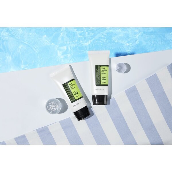 Cosrx Aloe nomierinošais saules krēms ar SPF50+ 50 ml