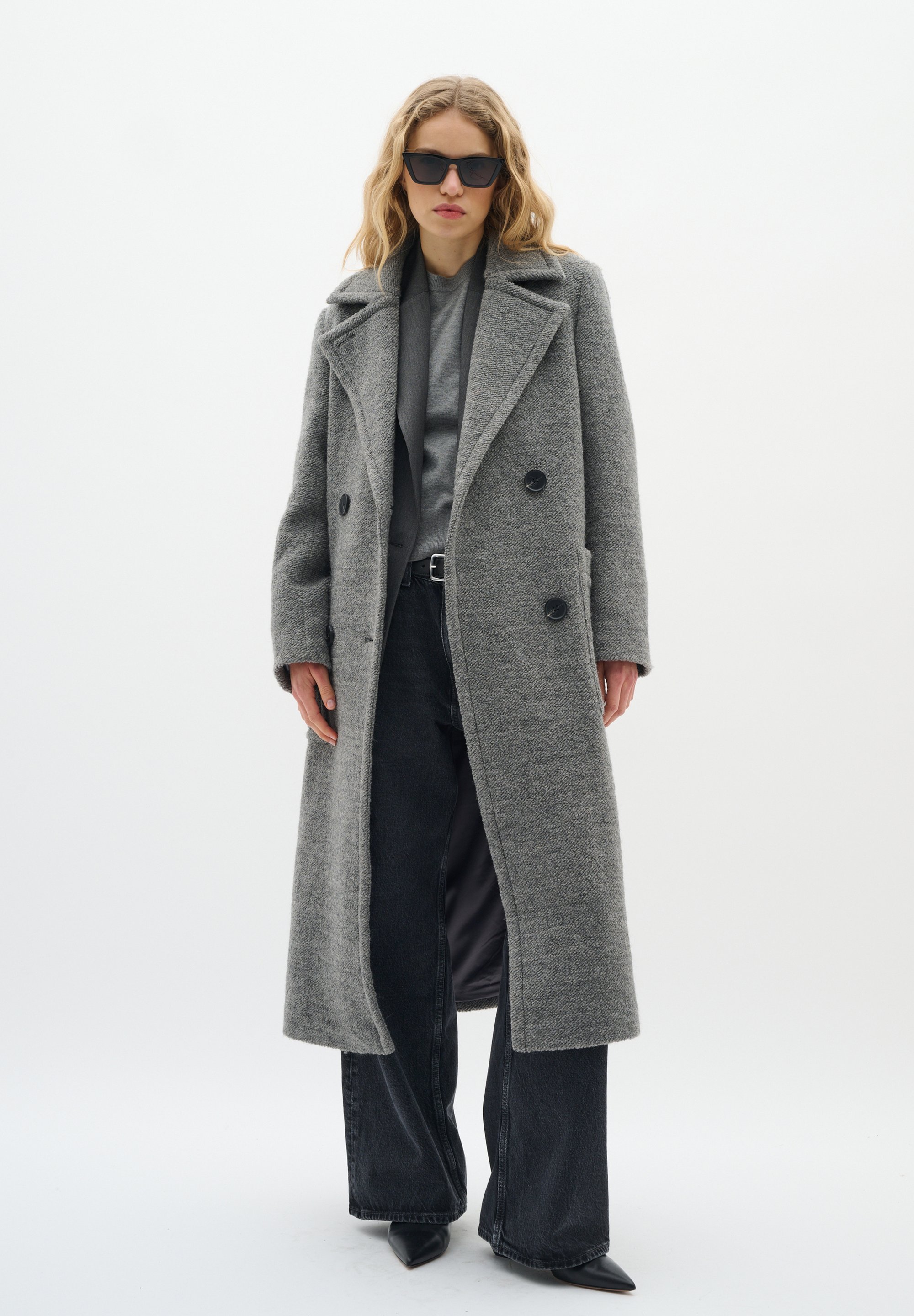 InWear YUM - Klassieke jas - graniet melange