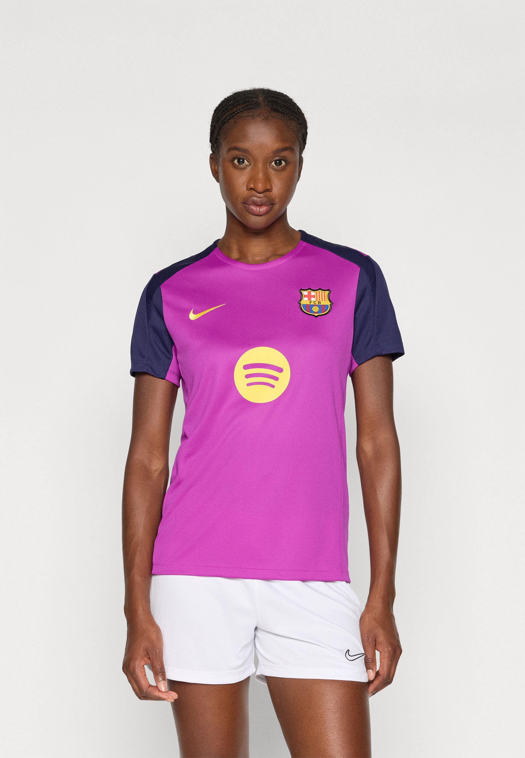 FC BARCELONA STRIKE TOP - Klubbklær - vivid purple/imperial purple/midwest gold-colouredNike Performance