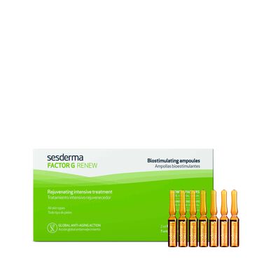 Sesderma Factor G Renew biostimulirajuće ampule, biostimulirajuće ampule protiv starenja, 7 x 2 ml