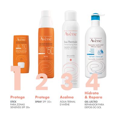 Avène Sun Care Stick herkille alueille SPF50 Aurinkosuojapuikko herkille alueille 10 g