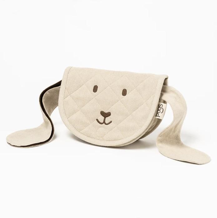Căști POGS pentru copii - The Wallaby - Husă pentru căști - Materiale 100% reciclate - Protecție din bumbac