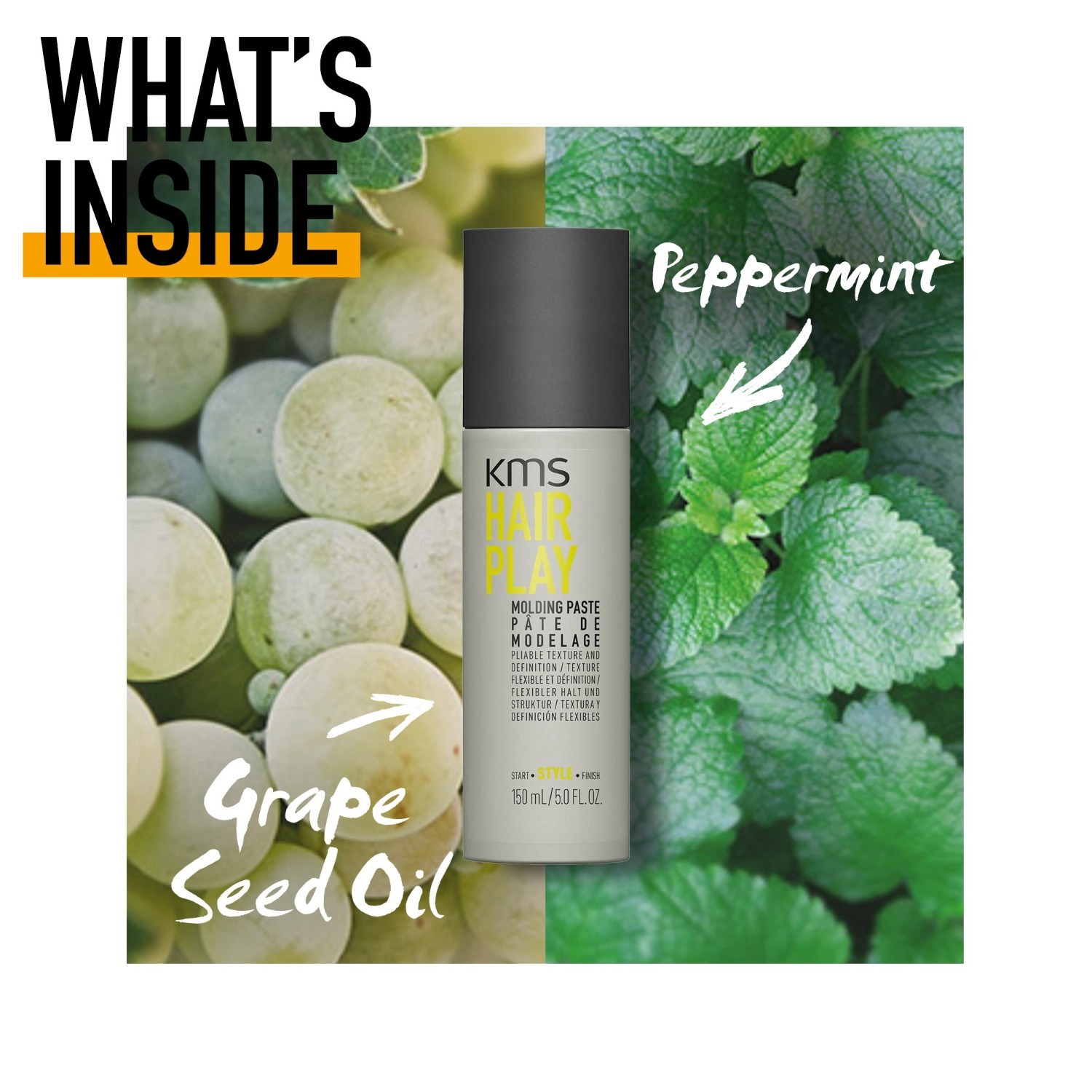KMS plaukų kremas HAIRPLAY modeliavimo pasta - 150 ml