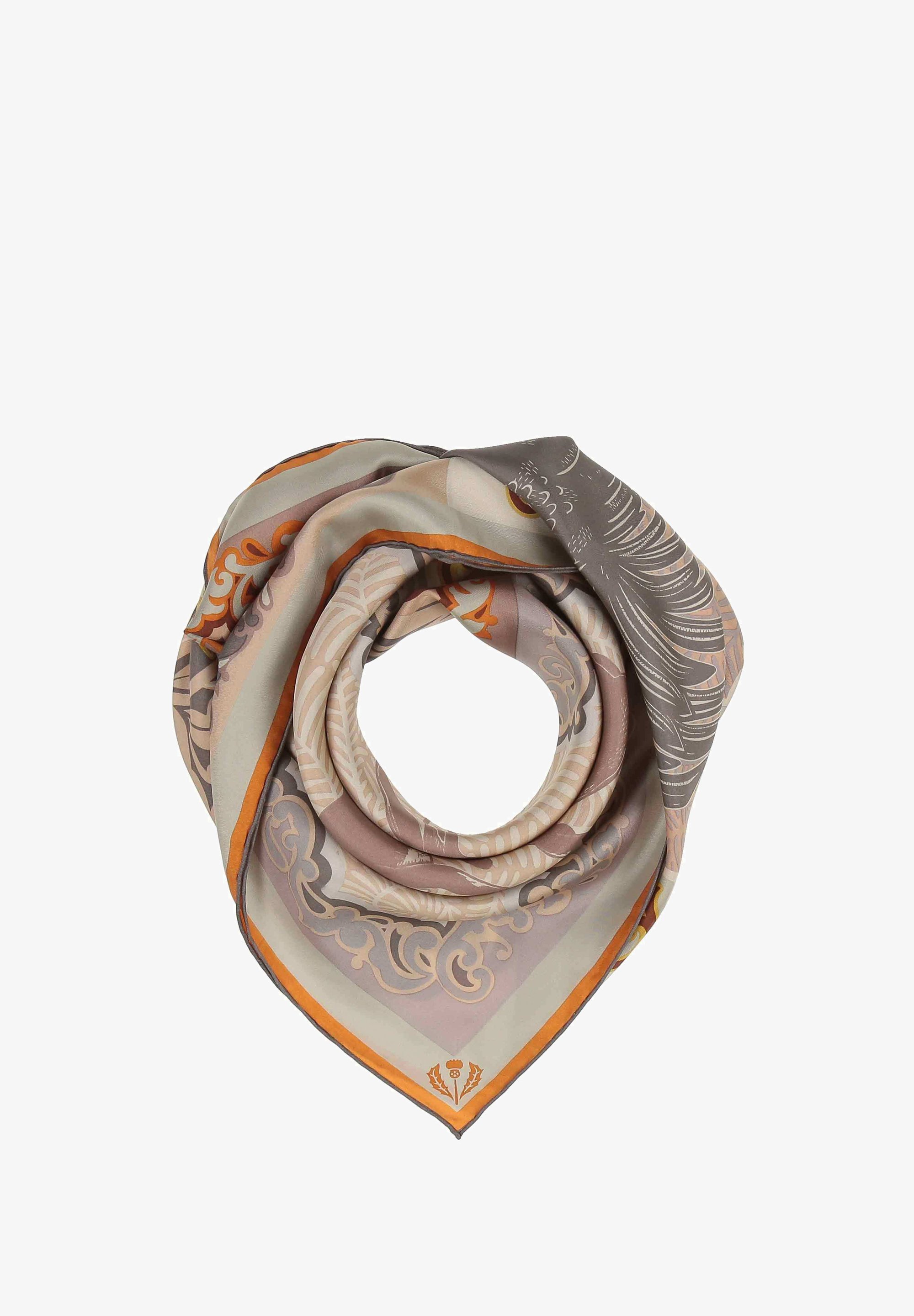 FRAAS ANIMAL FLORAL TUCH - Foulard - stone