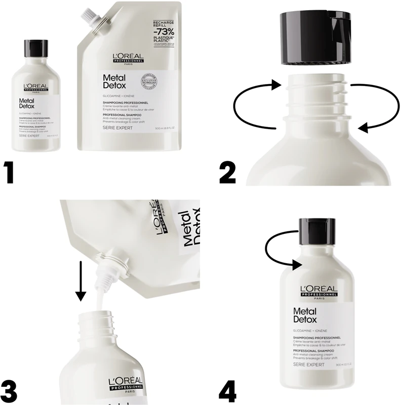 L'Oréal Professionnel Serie Expert Metal Detox handige verpakking