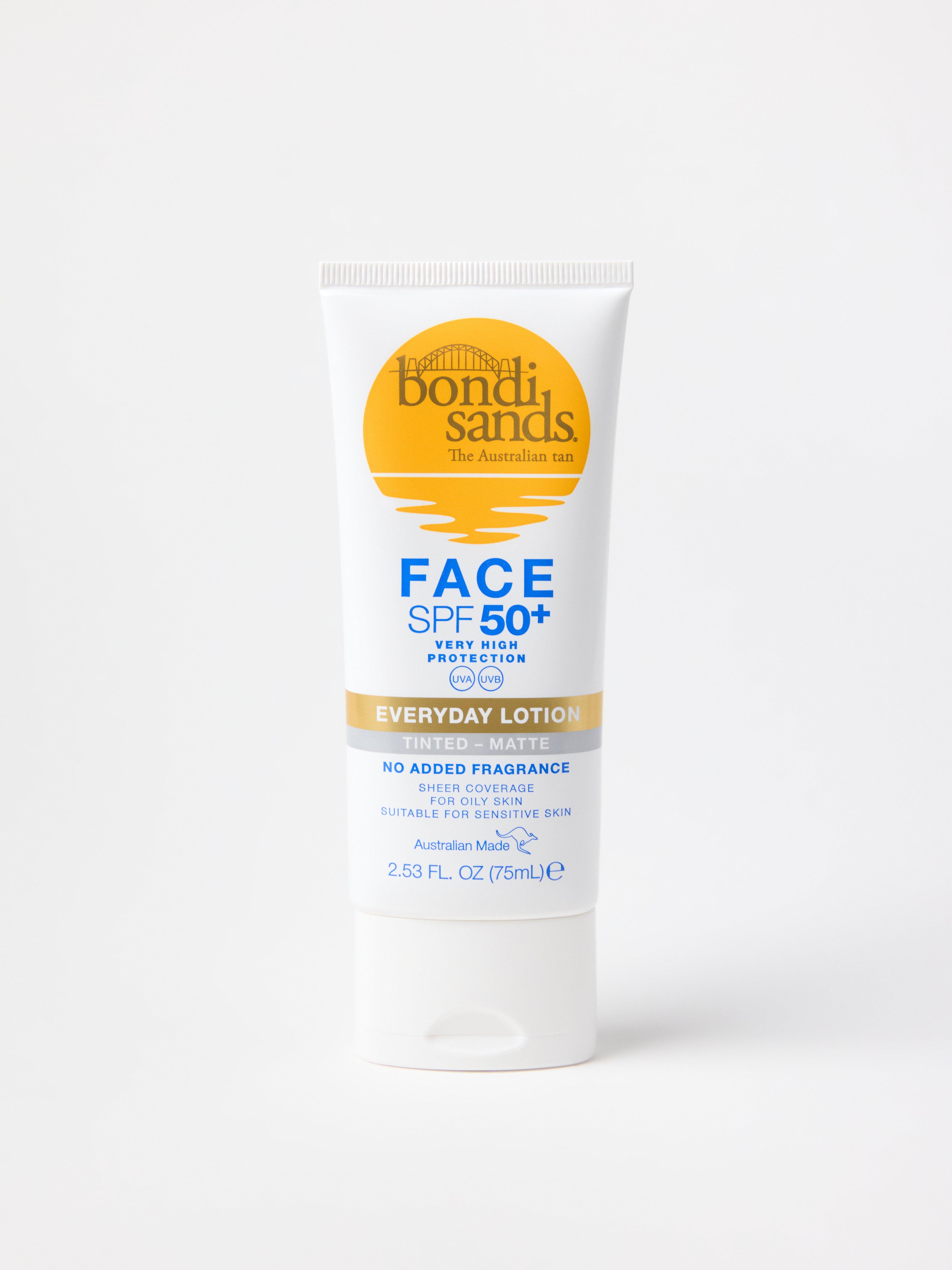 Bondi Sands SPF 50 Everyday Matte tonirani losion za lice bez boje