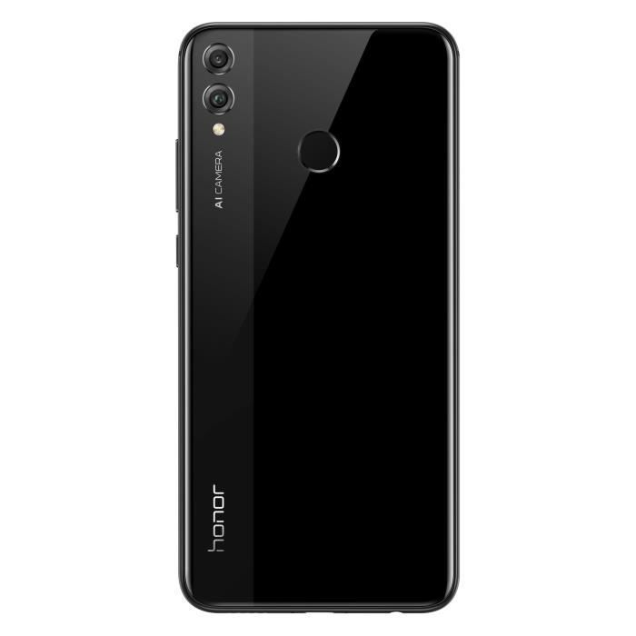 Smartphone - HONOR - 8X Nero - 64 GB - 4 GB di RAM - Schermo FullView 19.5:9 da 6,5